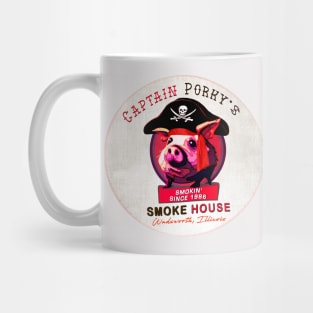 Captain Porky's Smoke House • Wadsworth, Illinois Mug